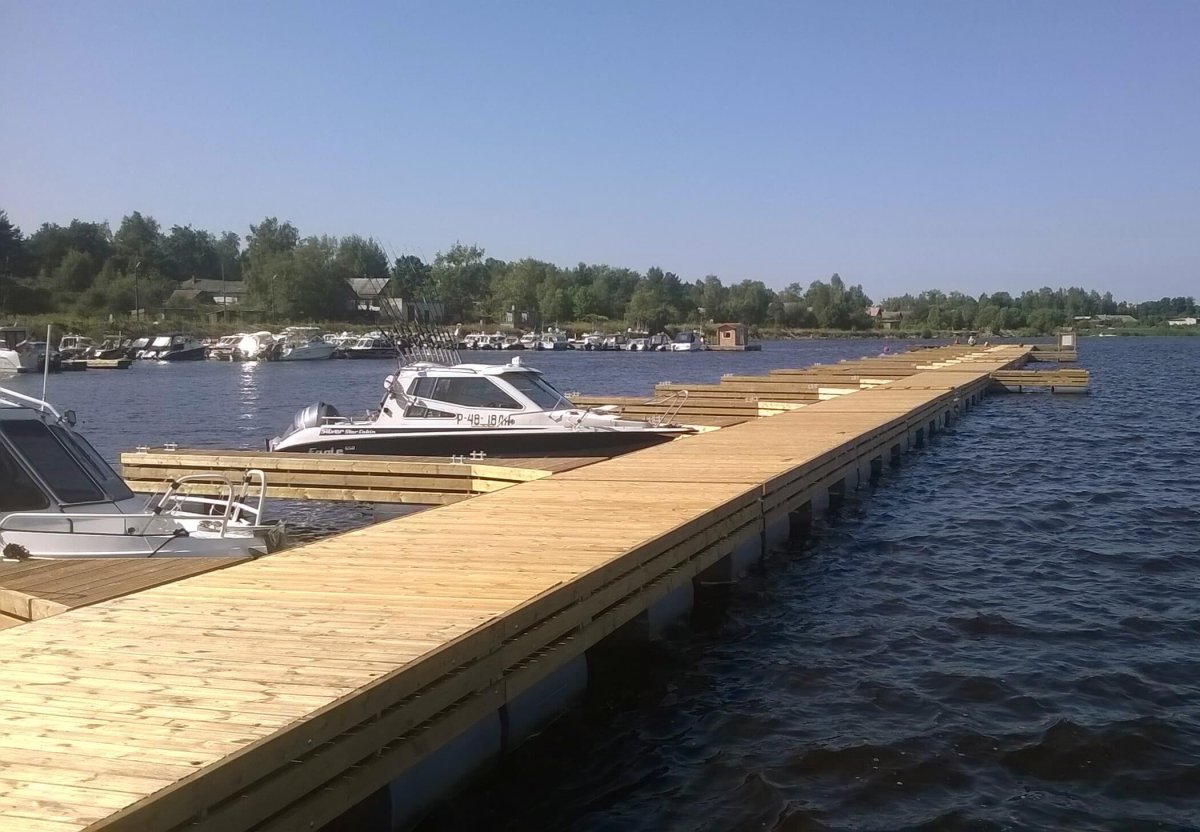 Причал Пирс понтон
