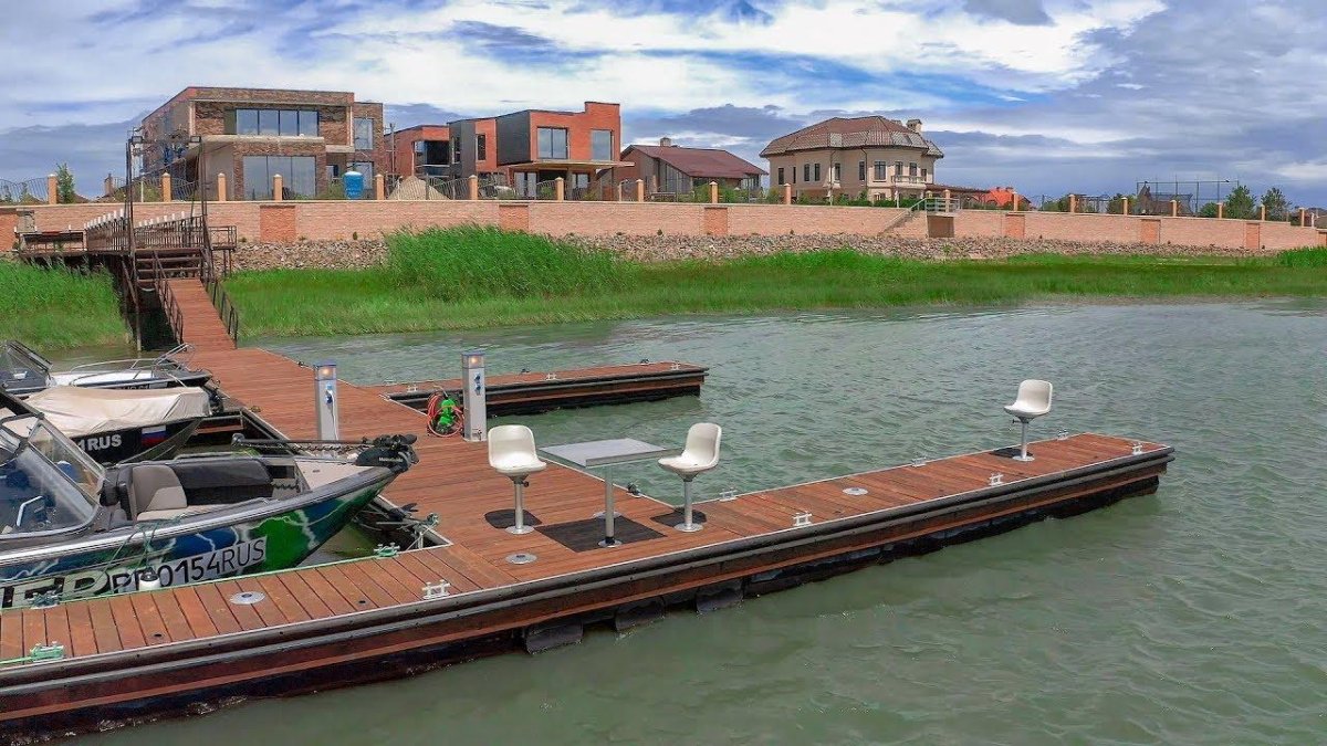 Причал Пирс понтон