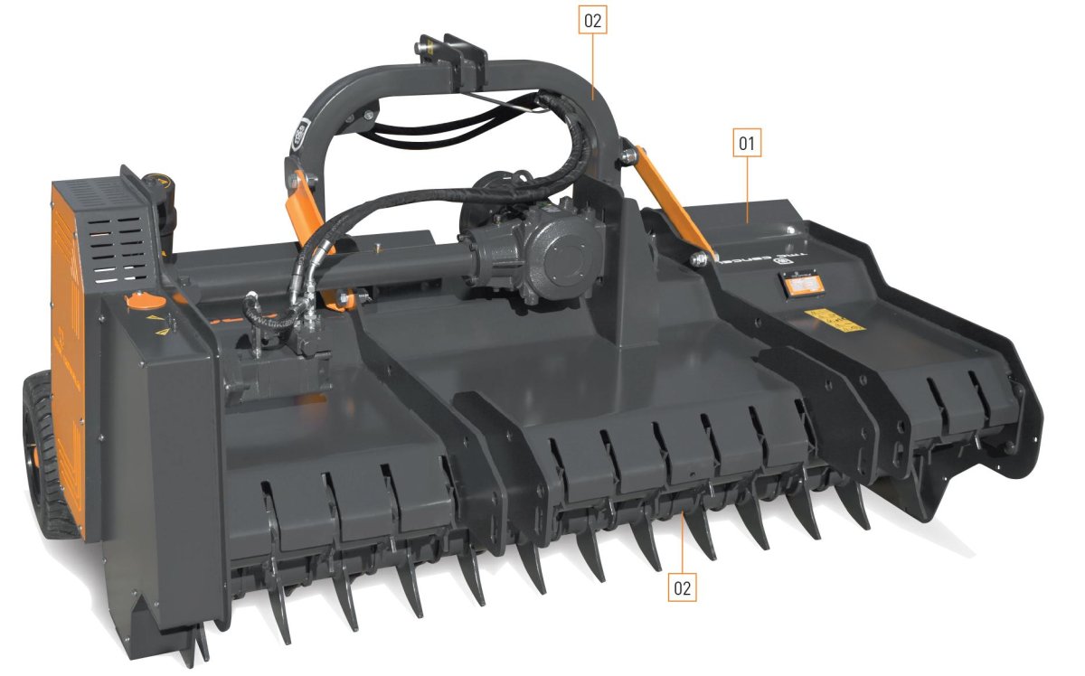 Реверсивный мульчер