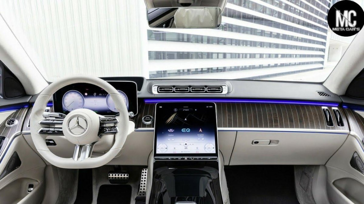 Mercedes s class w223 салон