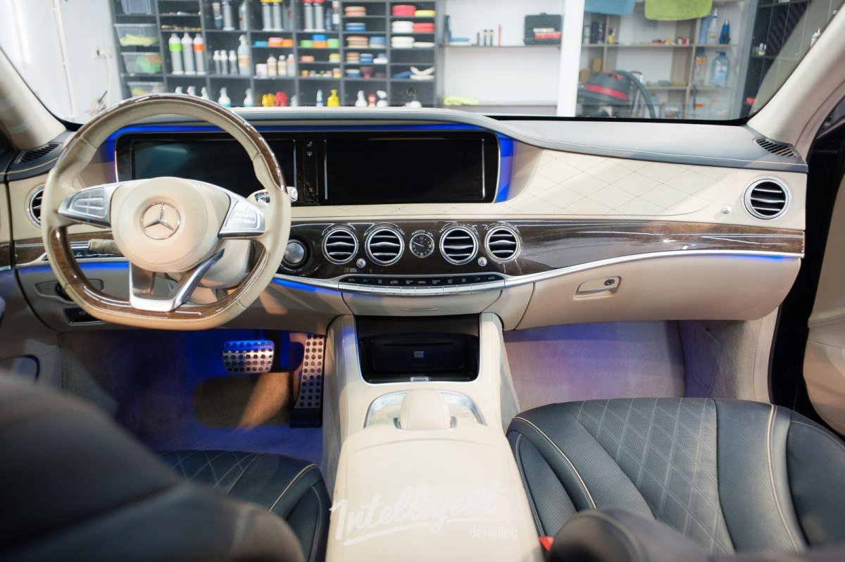 Мерседес s500 салон