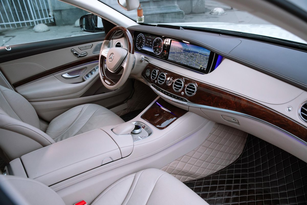 Мерседес 222 кузов салон