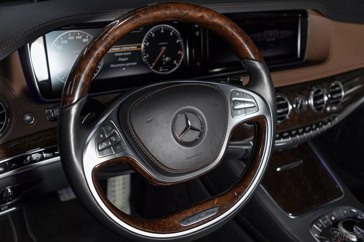 Mercedes Benz s 500 2021 салон