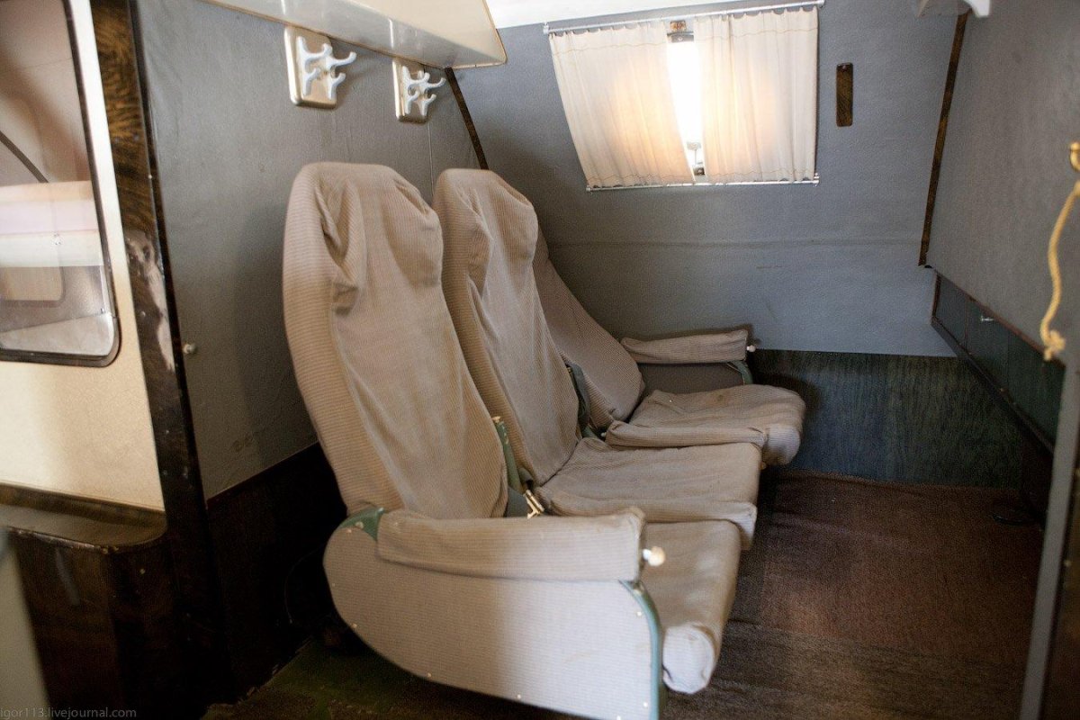 Ту-114 пассажирский самолёт