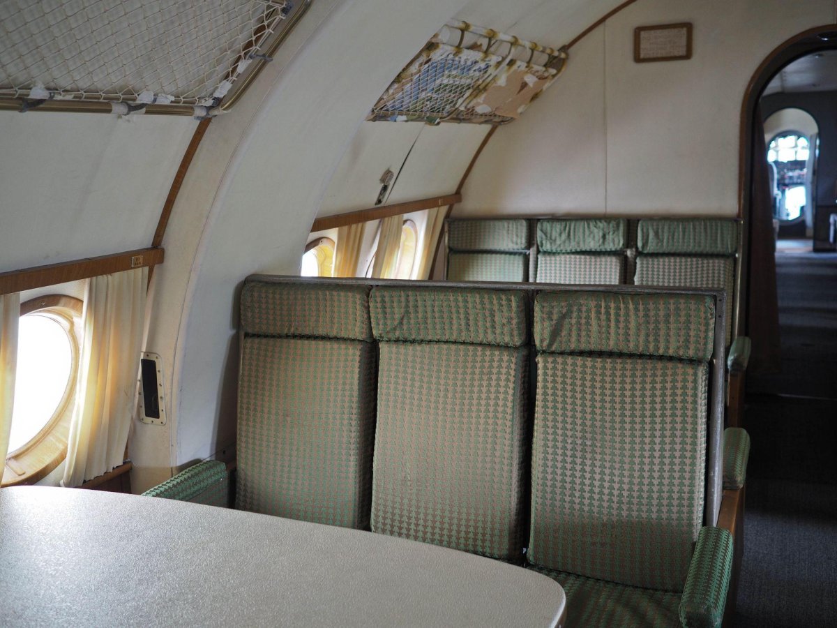 Ту-114 самолёт интерьер