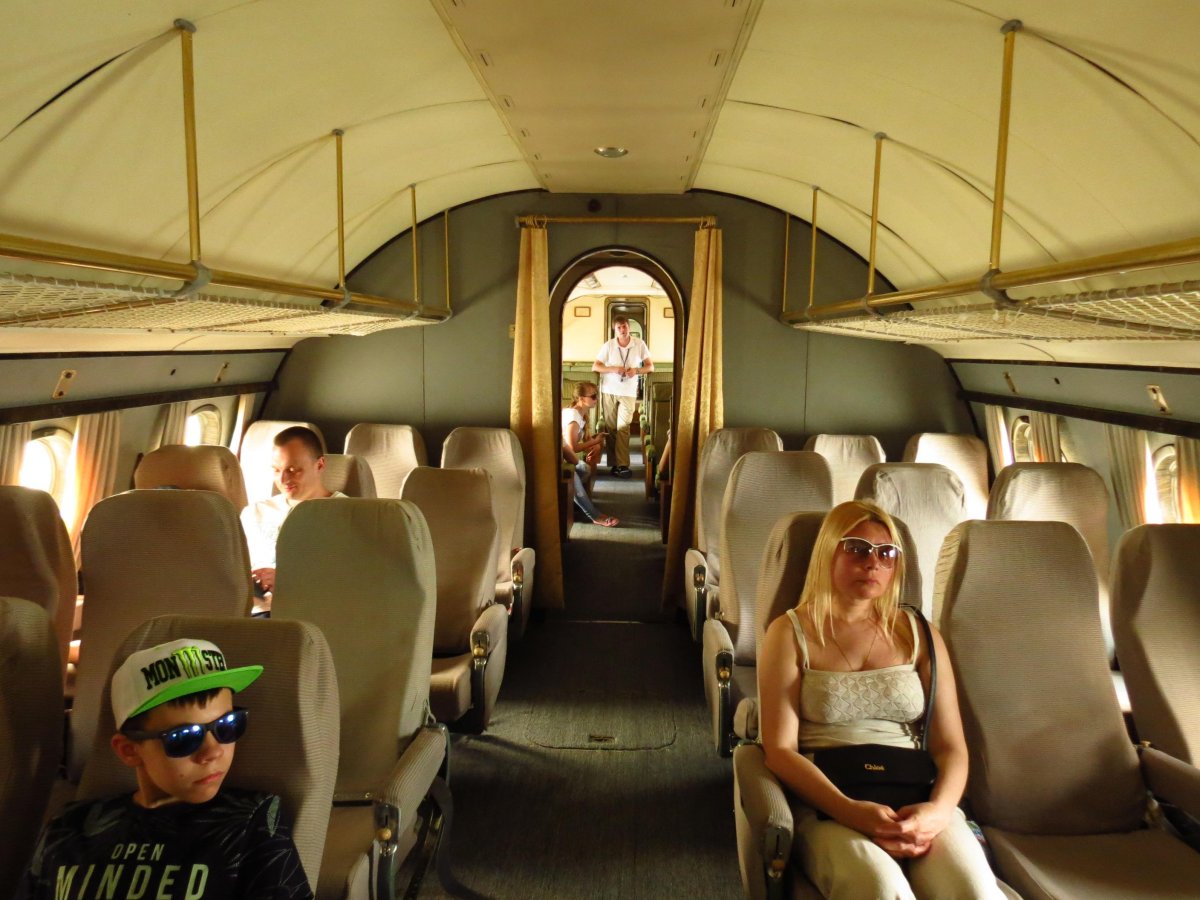 Ту-114 салон купе