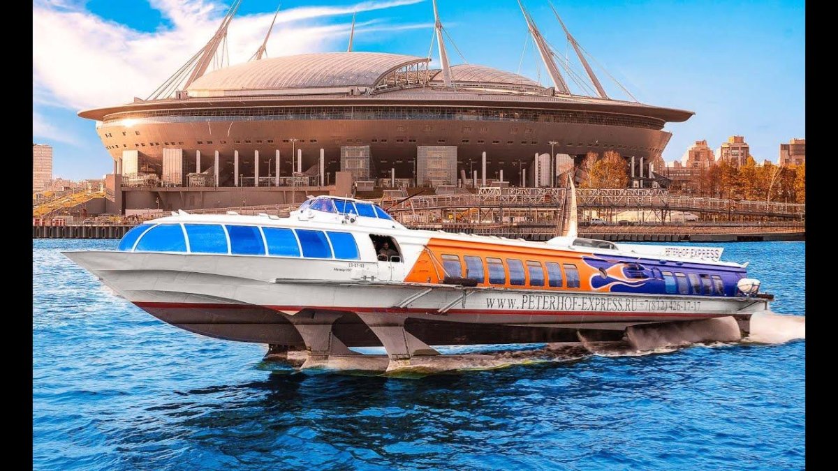 Метеор Санкт-Петербург Петергоф Кронштадт