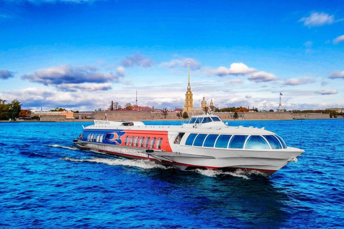 Метеор Санкт-Петербург Петергоф Кронштадт