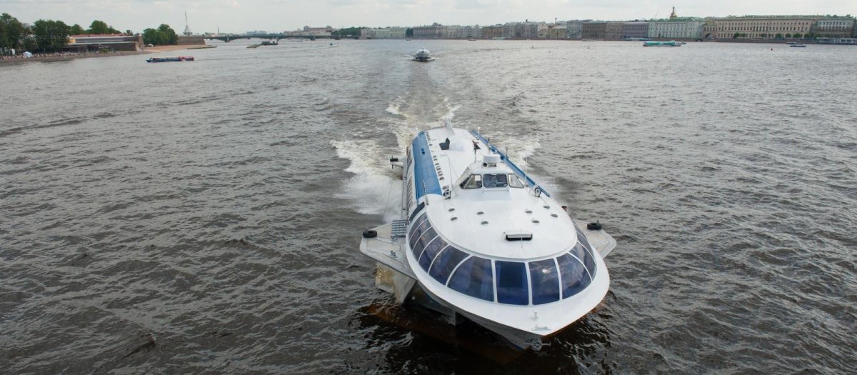 Катер Метеор Санкт-Петербург Петергоф