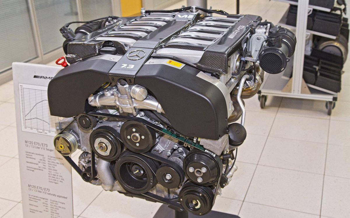 Мотор w12 Мерседес