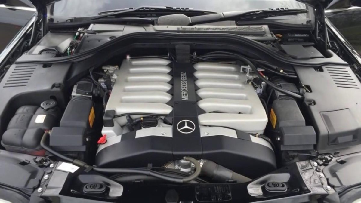 Mercedes w140 s600 двигатель