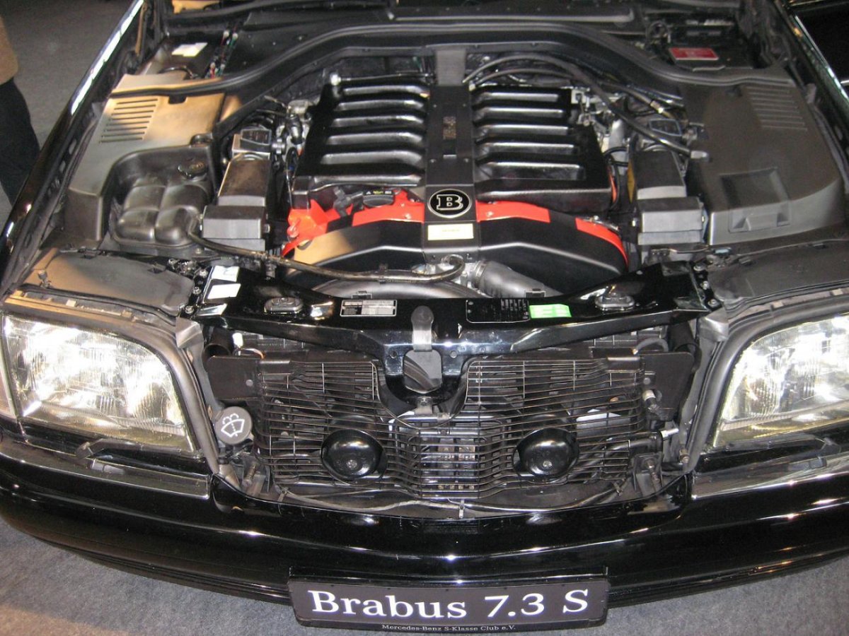 Мерседес 140 Брабус 7.3