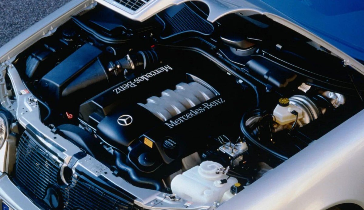Mercedes Benz w210 мотор