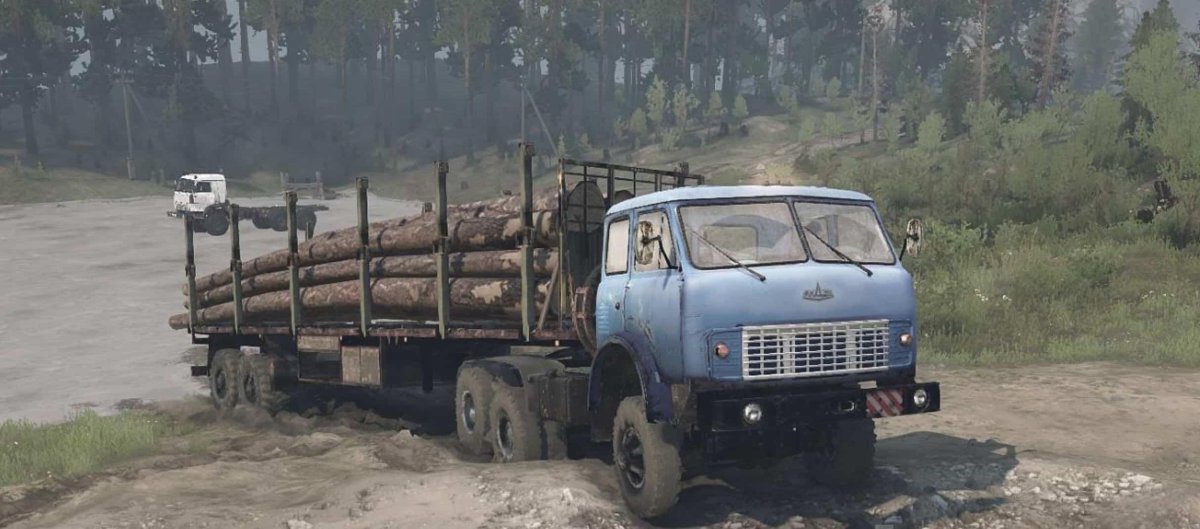 МАЗ 515 лесовоз
