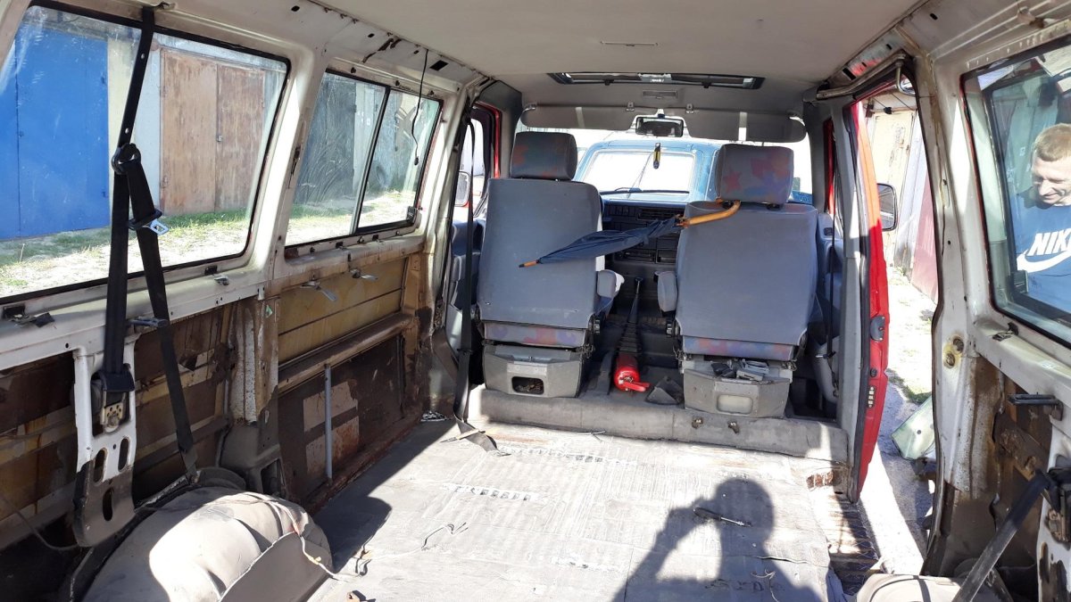 VW Transporter t4 салон