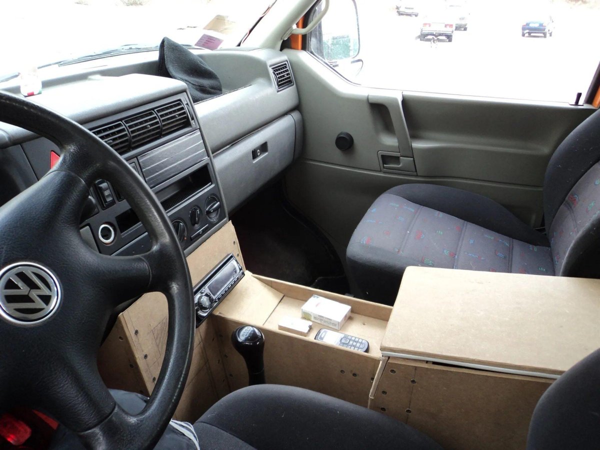 Транспортер т4 салон