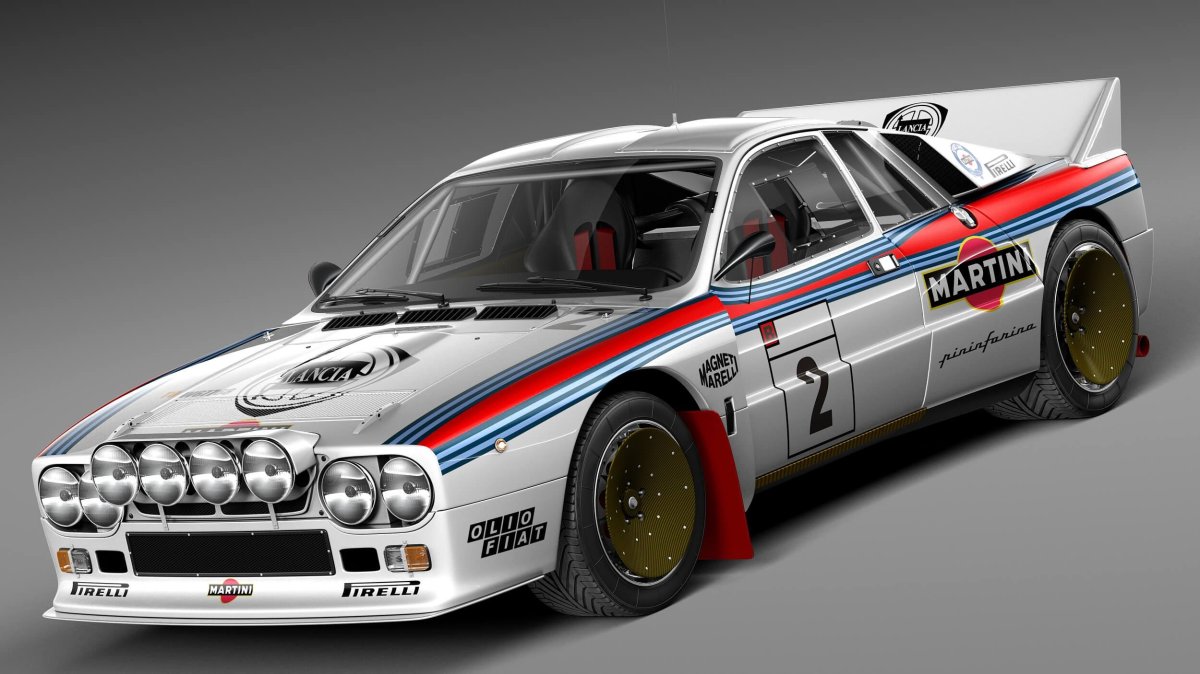 Lancia 037 модель
