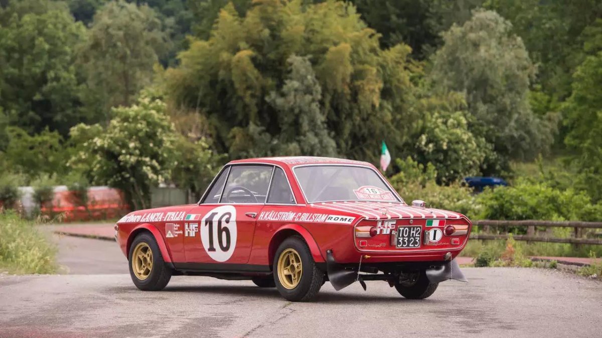 Lancia-Fulvia ралли