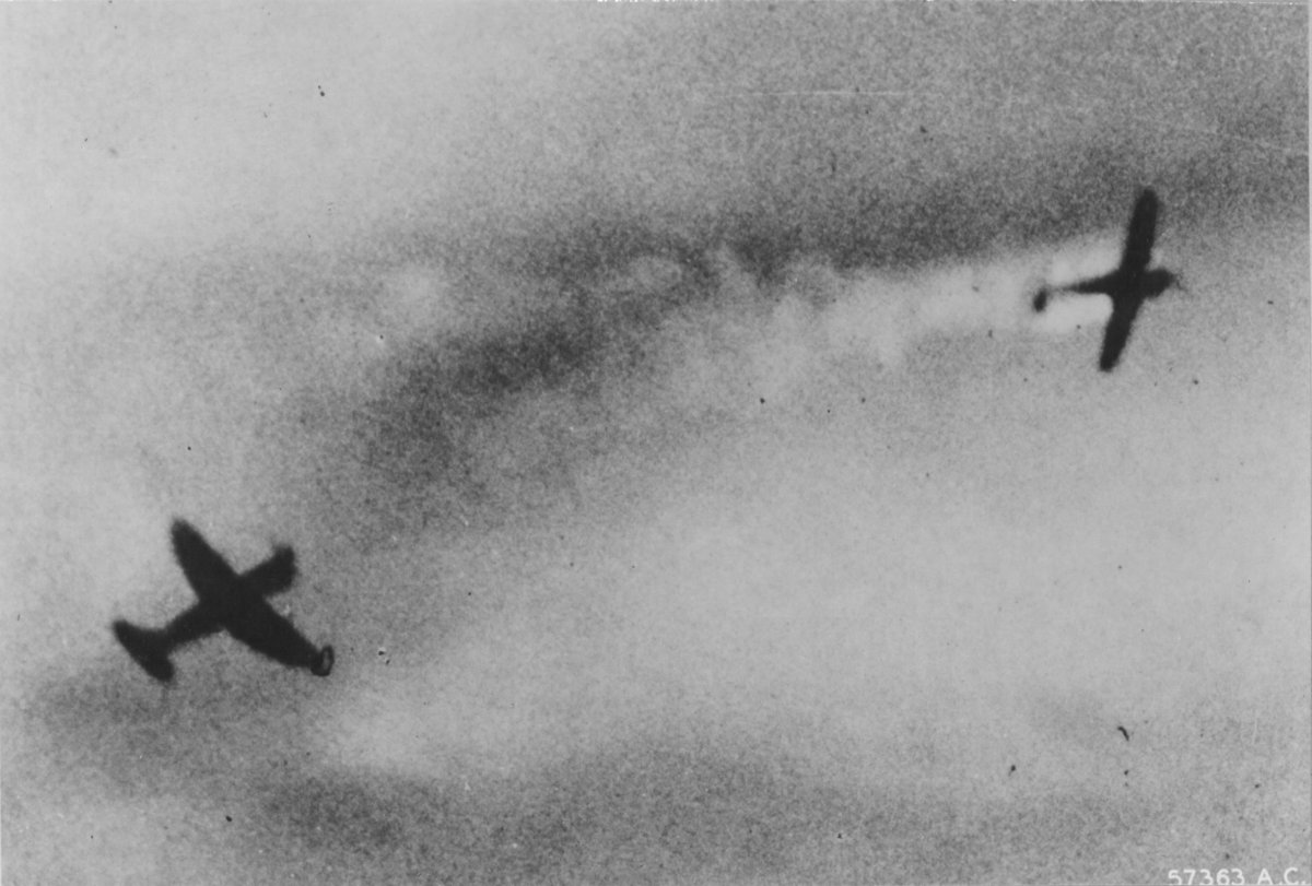 Воздушный бой ВОВ 1941-1945