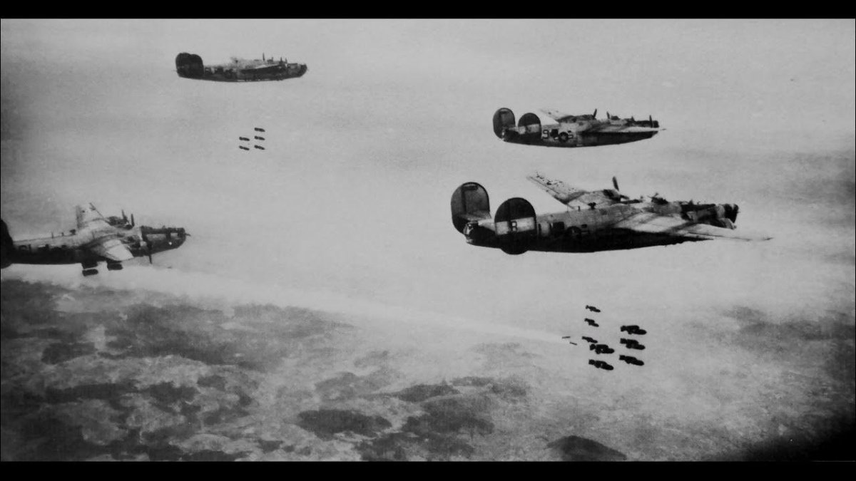 Бомбежка вторая мировая война