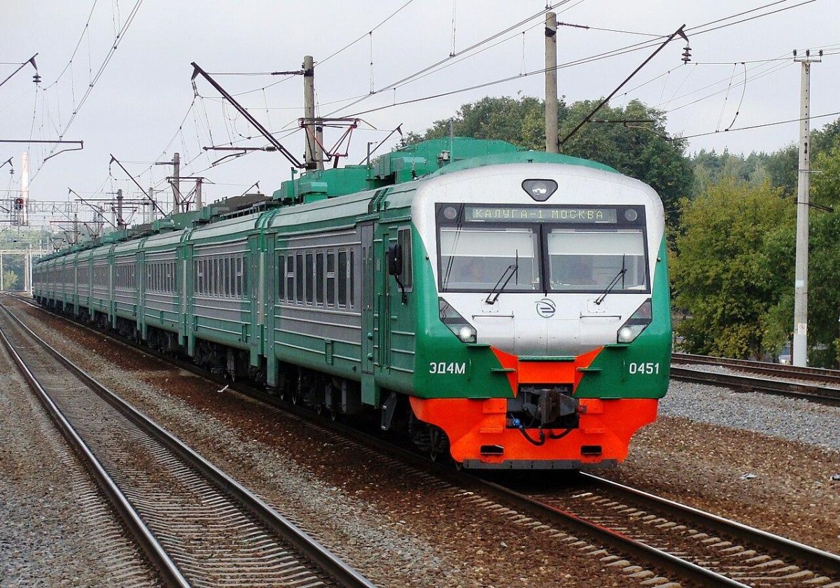 Электропоезд эд4м электричка
