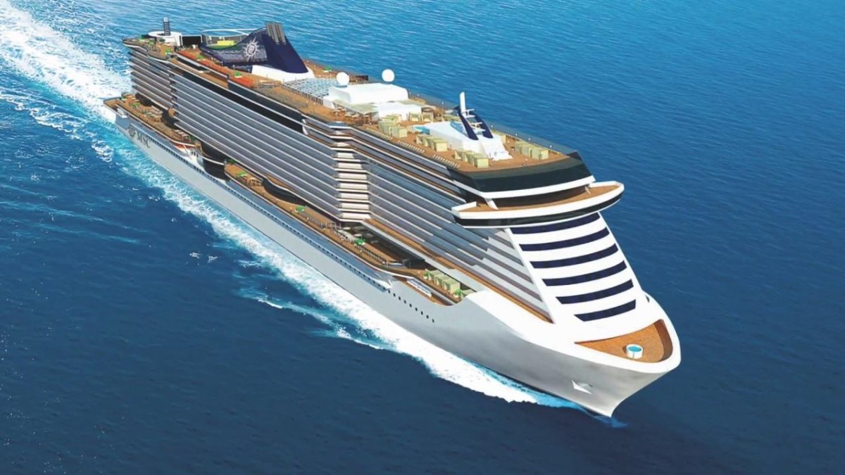 Океанский лайнер MSC