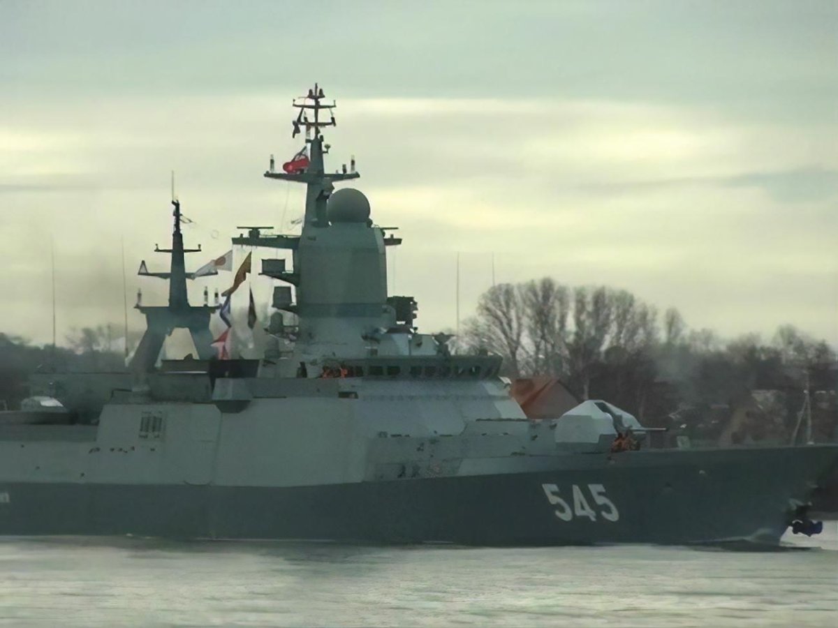 Корвет стойкий Балтийск