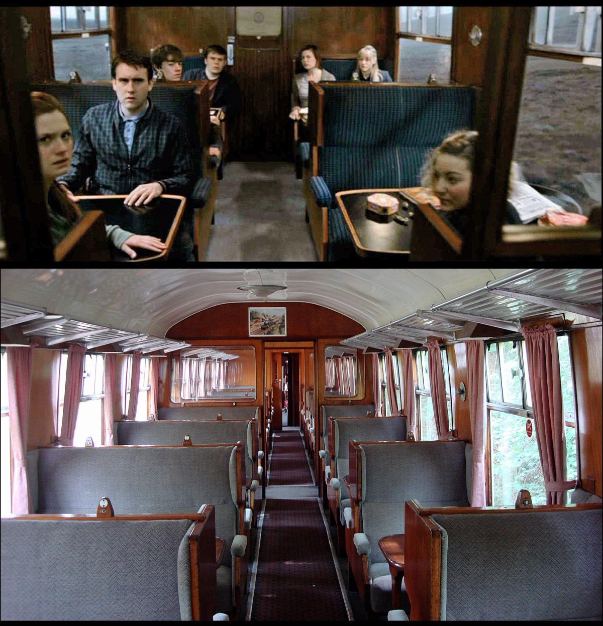 Вагон Хогвартс экспресс