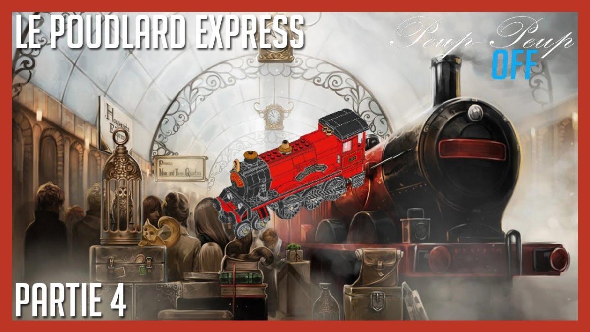 Поезд Гарри Поттера в Лондоне