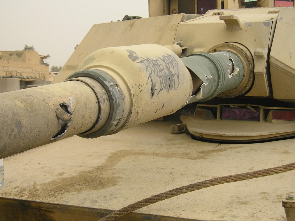 Пушка танка Абрамс