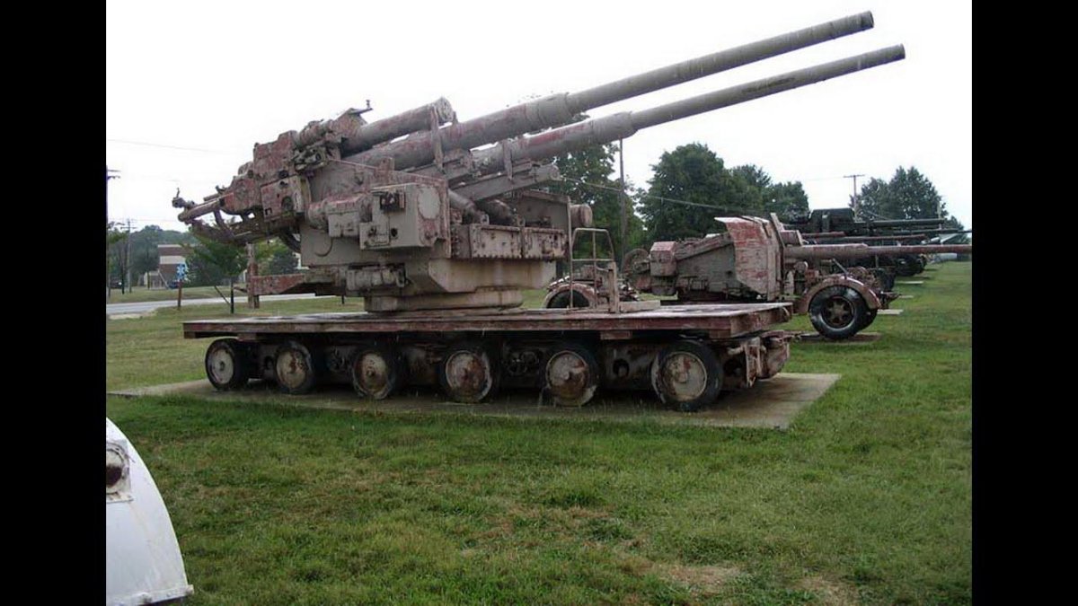 128 Мм зенитное орудие Flak 40 Zwilling