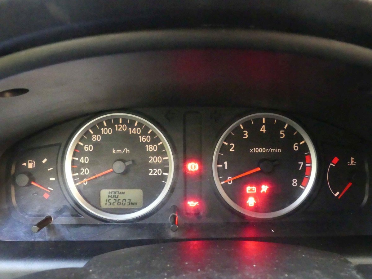 Nissan Almera n16 спидометр