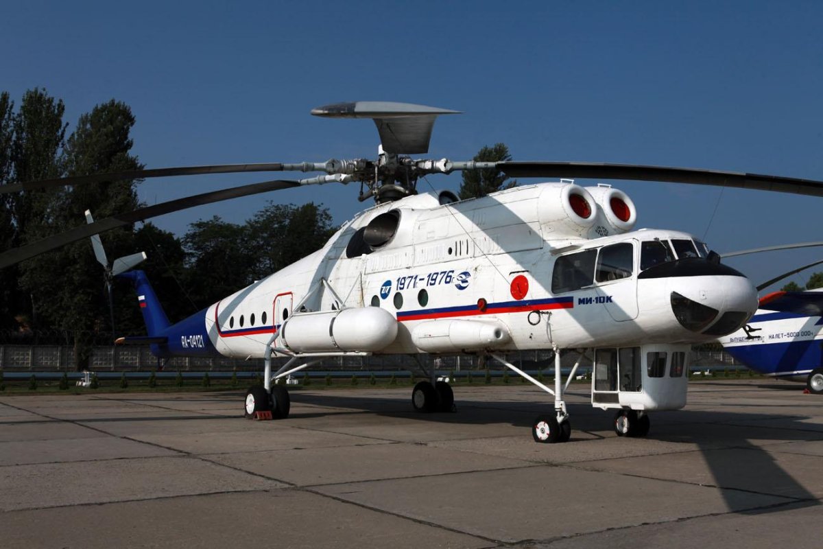 Вертолет кран ми-10
