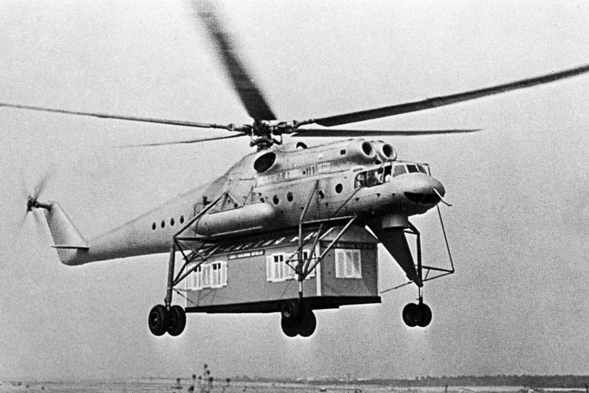 Грузовой вертолет ми 10