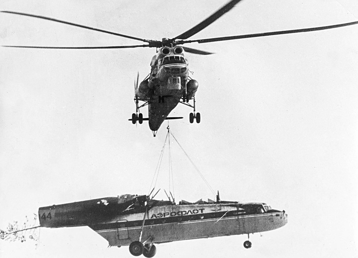 Ми-10 вертолёты СССР