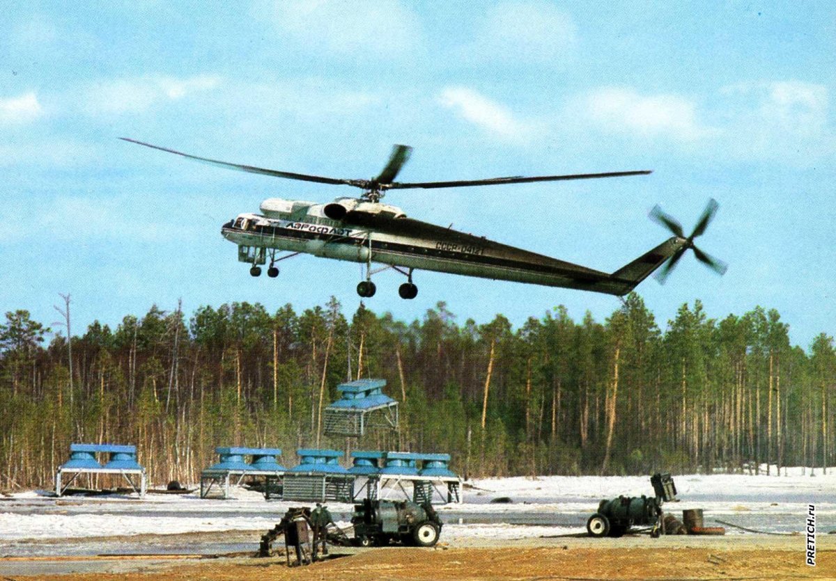 Ми-10 вертолёты СССР
