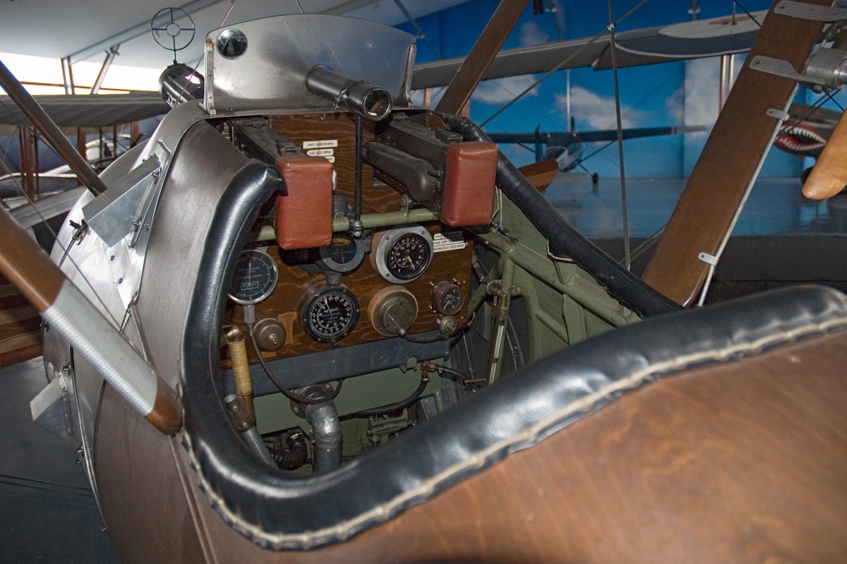 Sopwith Camel f.1 Cockpit