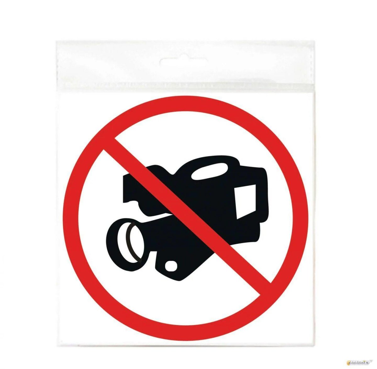 Фотосъемка запрещена знак