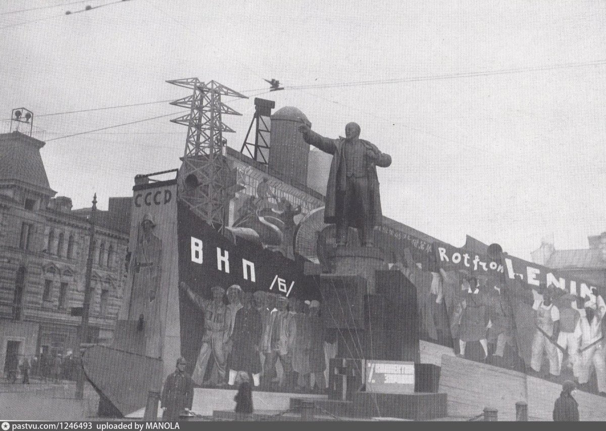 Финляндский вокзал в 1917 году