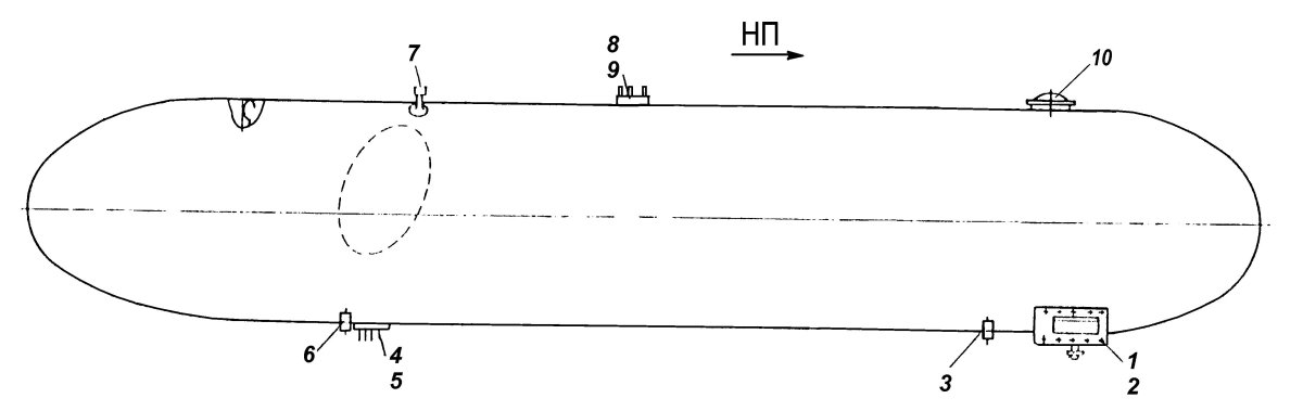 Подвесной топливный бак ми-8