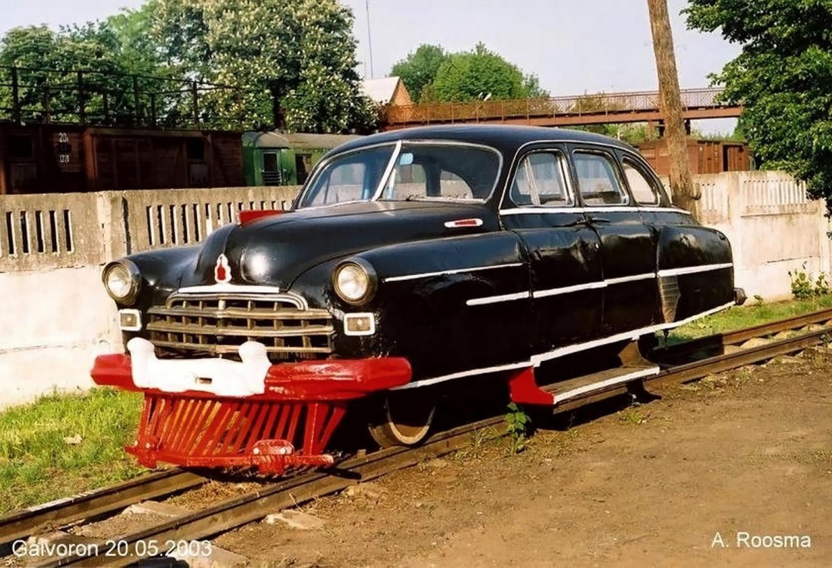 Дрезина ГАЗ 12