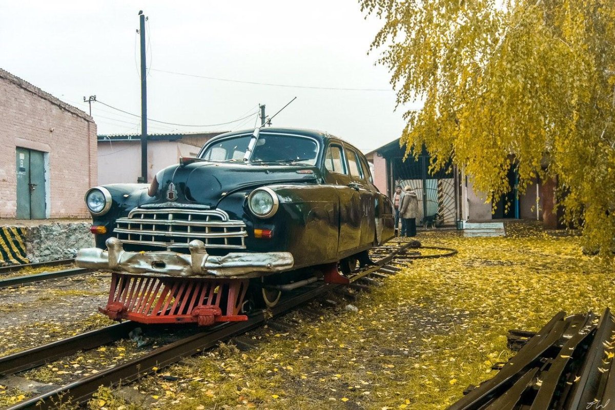 Зим 12 дрезина