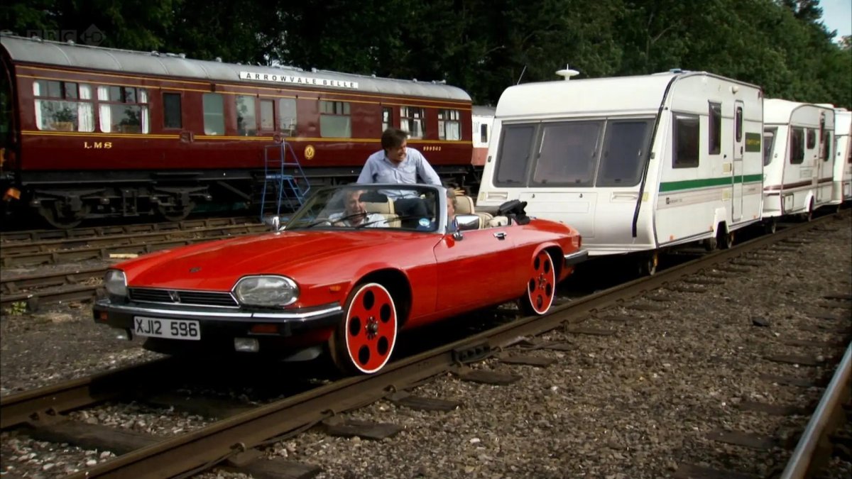 Топ Гир машины поезда