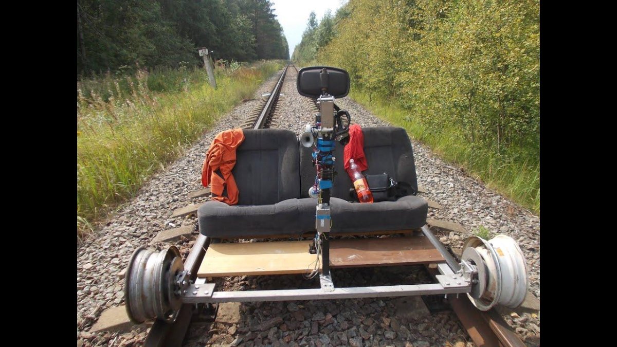 Путейская тележка Двухрельсовая дрезина