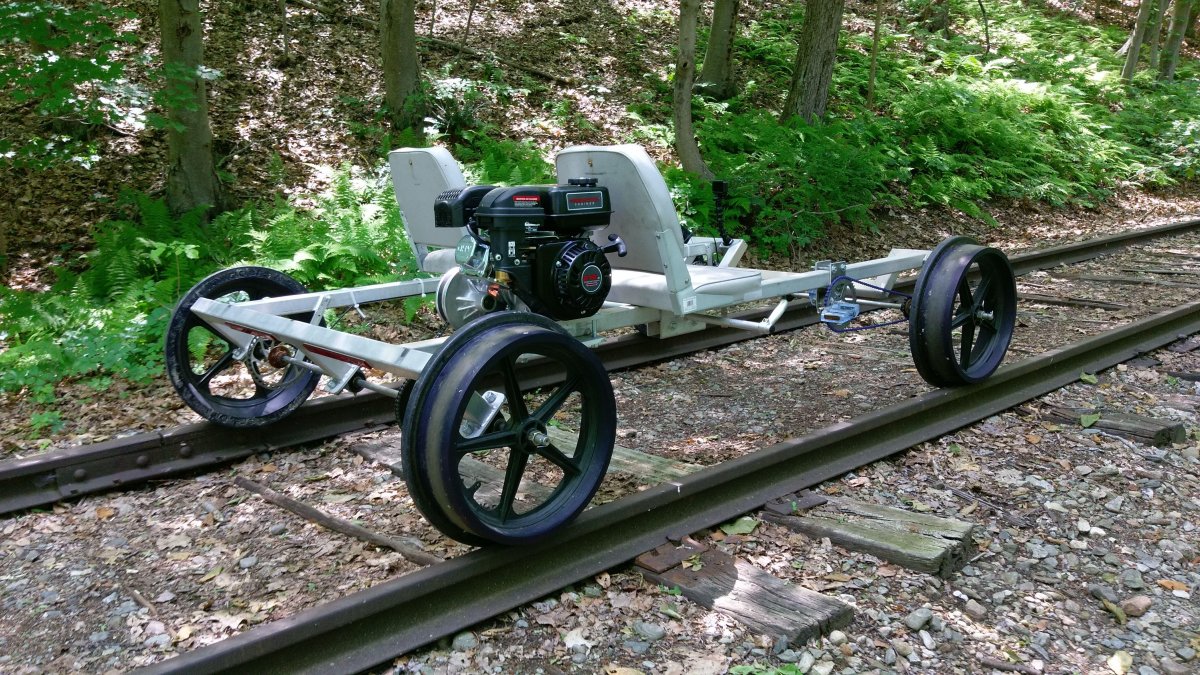 Путейская тележка Двухрельсовая дрезина