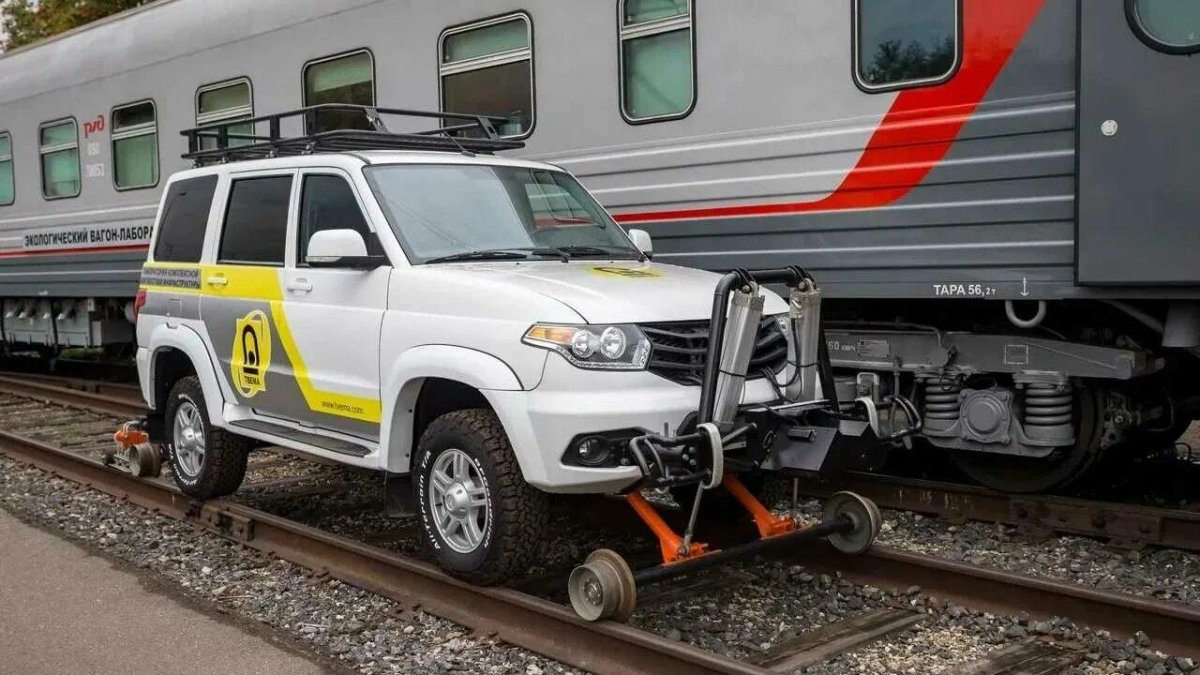 УАЗ Патриот ЛДМ на комбинированном ходу