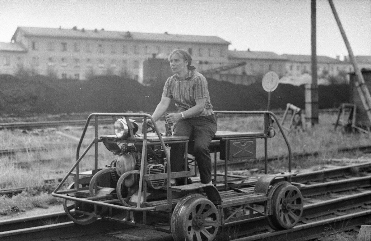 Дрезина Железнодорожная СССР