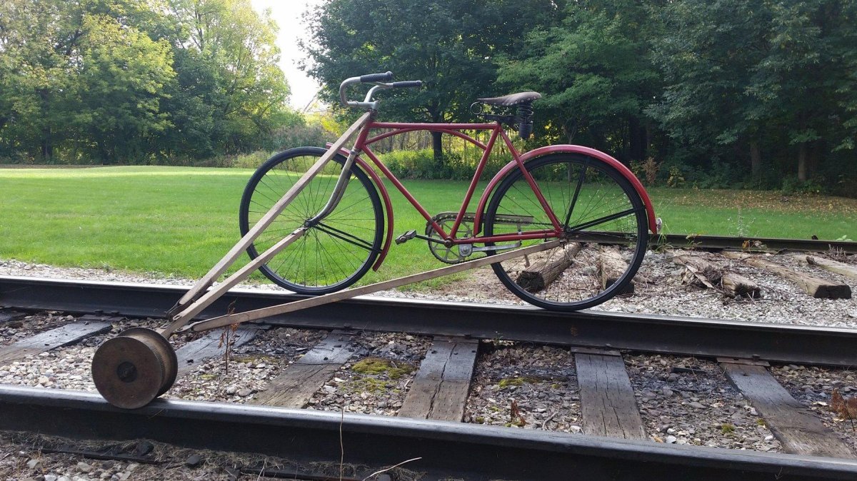 ВЕЛОДРЕЗИНА кузнечик