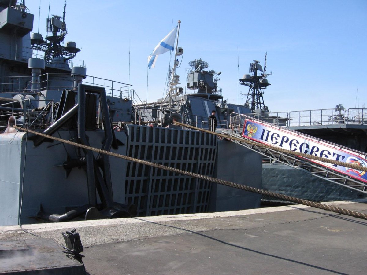 Пересвет большой десантный корабль