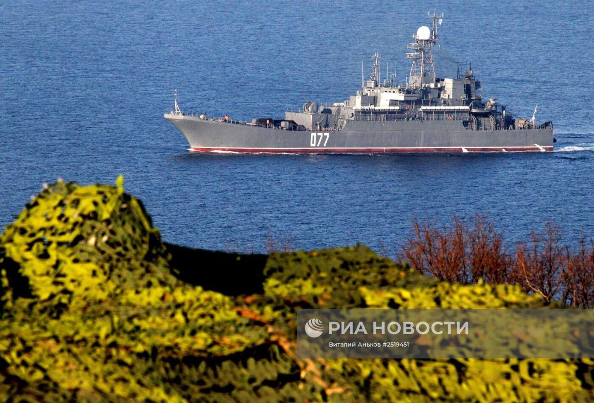 Тихоокеанский флот России учения